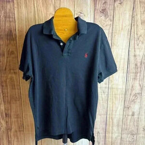Polo by Ralph Lauren Men’s Black Polo Tshirt Size M